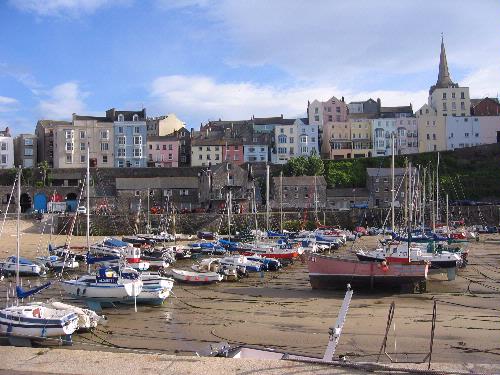 Wales coastal town
