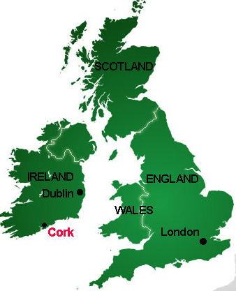 ireland map